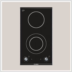 Bếp Bosch HMH.PKF375V14E | Bếp điện 30cm, 2 vùng nấu, mặt kính ceramic, Series 2